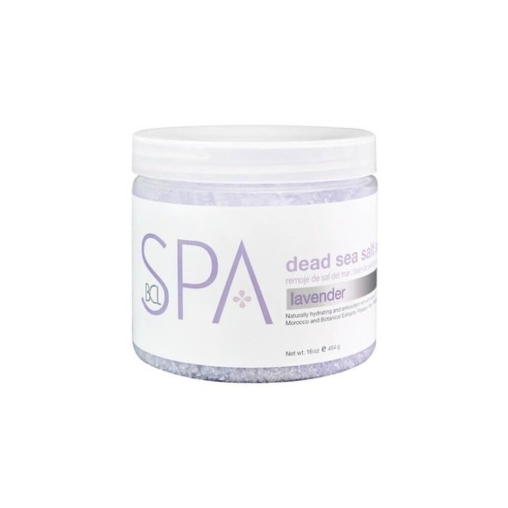 BCL Lavender + Mint Dead Sea Salt Soak, 16oz